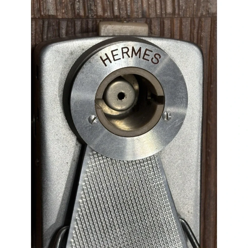 Vintage Hermes Exposure Rangefinder Fan CombiMeter IIa LOOK Japan + Leather Case